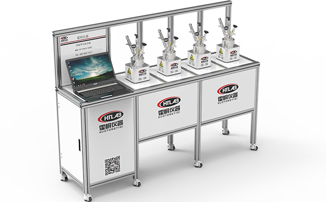 霍桐仪器框架式平行反映釜样机图例