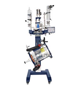 起落翻转玻璃反映釜样机