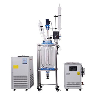 10-100L双层玻璃反映釜样机