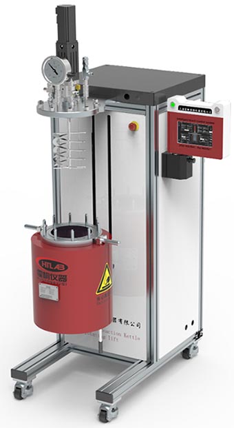 霍桐仪器主动起落反映釜样机图例