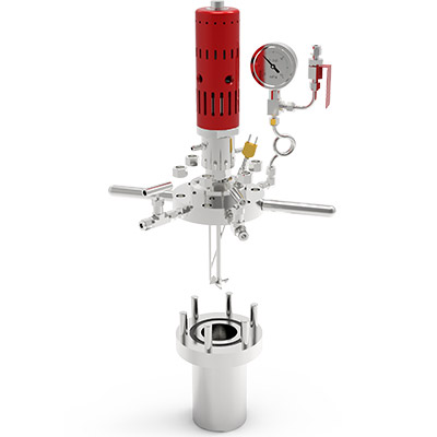 法兰机器搅拌反映釜布局分化图